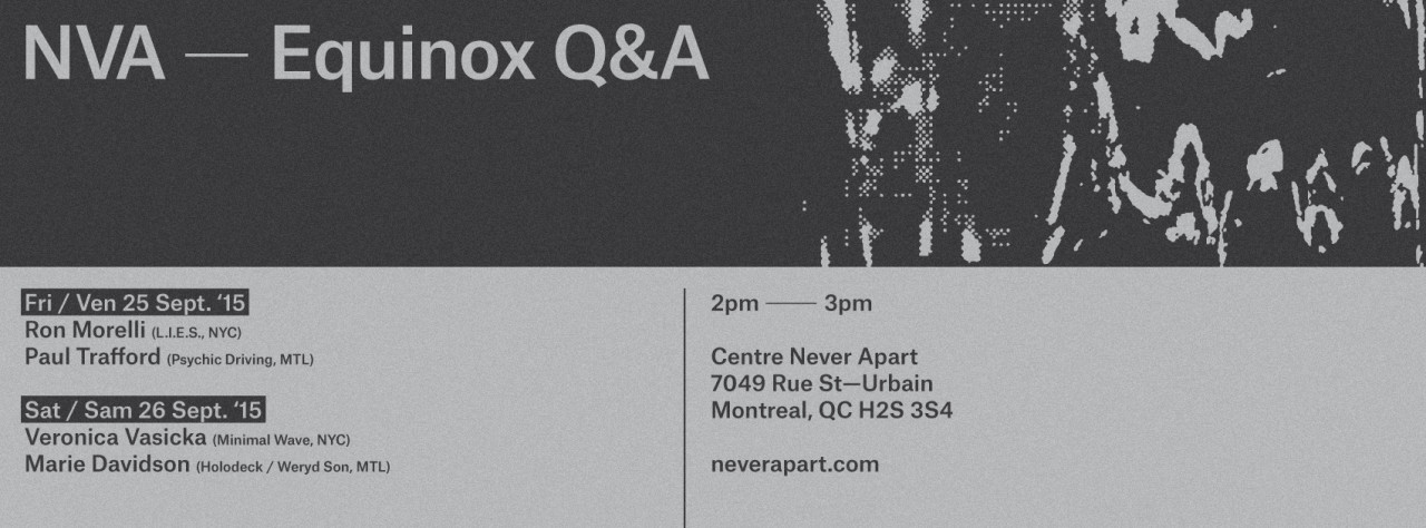 NVA Presents: Equinox Q&A