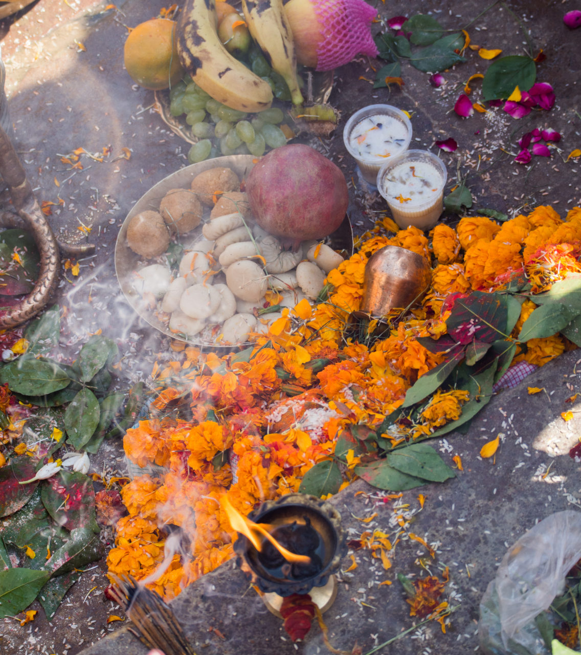 As cores do ritual na Índia