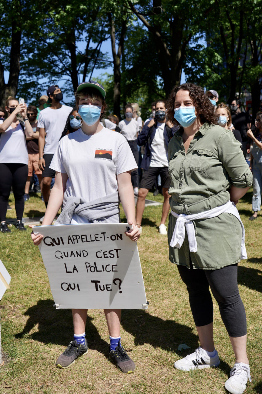 A Look at the Black Lives Matter Montreal March June 7th