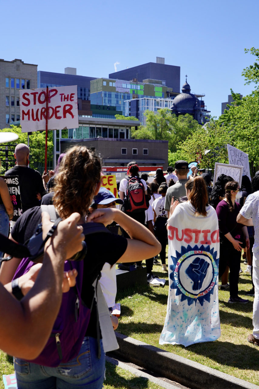 A Look at the Black Lives Matter Montreal March June 7th